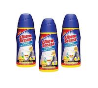 3 x Elbow Grease Foaming Toilet Cleaner, Deep Cleaning Action, Lemon Fresh Fragrance 500g