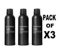 3 x Elemis Ice-Cool Foaming Shave Gel 200ml - Close-Shave, Soothing Aloe, Witch Hazel & Menthol
