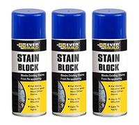 3 x Everbuild EVBSTAINSTP 400 ml Stain Block Spray