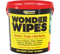 3 x Everbuild Wonder Wipes Giant 300 Tub GIANTWIPE Multi Purpose Hand Cleaning