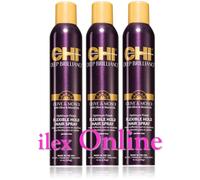 3 x FAROUK SYSTEMS DEEP BRILLIANCE FLEXIBLE HOLD HAIR SPRAY OLIVE & MONOI 284g