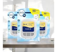 3 x Febreze Ambi Pur 3Volution Air Freshener PLUG IN Diffuser DEVICE ONLY, Plug in Air Freshener, Odour Clear technology