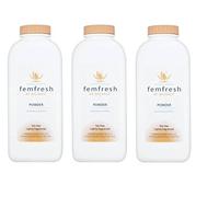 3 x Femfresh Fragranced Absorbent Body Powder For Intimate Hygiene - 200G