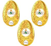 3 x FERAERO ROCHAR CLASSIC MILK CHOCOLATE EGG 100 g