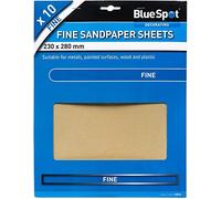 3 x Fine Sandpaper, Black, 230 x 280 mm