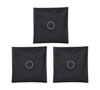 3 x Flag Pole Base Sand Weight - Support Bag Durable Pole, Advertising Material, Floor Banner Stabiliser, Weighted Flag Stand Kit, Sandbag Accessories for Use of Marketing in FR