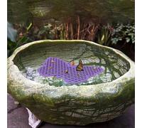 3 x Floating Islands for Bees, Bees, Water Feeder, Watering Potion, Bee-Floating Island, Butterfly Bee Food, Bee Bath, Garden Decoration (B)