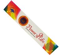 3 X Flower of Life Green Tree Premium Masala Incense Sticks with JRose Magnetic Bookmark by Sterling Effectz