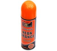 3 x Fluorescent Neon Orange Spray Paint Matt 225ml Auto Car Creative Paint