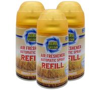 3 X FRESH AUTOMATIC SPRAY REFILLS 250ML AIR FRESHNER ODOURS CHOSE YOUR OWN (Summer Charms)