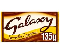3 x Galaxy Smooth Caramel & Milk Chocolate Block Bar Vegetarian 135g Delicious Special For Easter Tasty And Twisty Treat Gift Hamper, Christmas,Birthday,Easter Gift Sold By Kidzbuzz