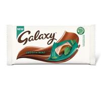 3 x Galaxy Smooth Mint Chocolate Block Bar 110g Delicious Special For Easter Tasty And Twisty Treat Gift Hamper, Christmas,Birthday,Easter Gift Sold By Kidzbuzz
