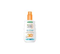 3 x Garnier Ambre Solaire Invisible Protect Refresh SPF30 Sun Protection Spray 150ml