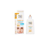3 x Garnier Ambre Solaire Super UV Hyaluronic Acid Hydrating Fluid SPF50+ 40ml