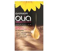 3 x Garnier Olia Permanent Hair Colour 8.0 Blonde