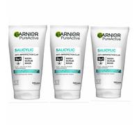 Garnier Pure Active 3in1 Clay Wash Scrub Mask Oily Skin 50ml