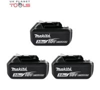 3 x Genuine Makita BL1830 18v 3.0ah Li-Ion LXT Lithium Ion Battery Star Batt
