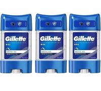 3 x Gillette Endurance Antiperspirant Clear Gel 70ml - Arctic Ice
