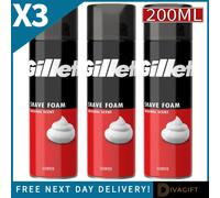 Gillette Classic Men's Shaving Foam Regular 200ml