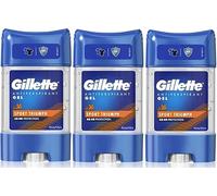 3 x Gillette Sport Antiperspirant Clear Gel 70ml - Sport Triumph