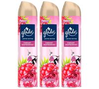 3 x Glade Aerosol Air Freshener 300ml - Vibrant Raspberries