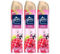 3 x Glade Aerosol Air Freshener 300ml - Vibrant Raspberries