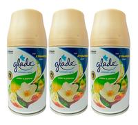 3 x Glade Automatic Spray Refill 269ml - Amber & Jasmine