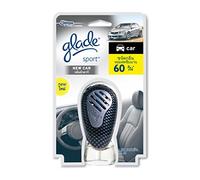 3 x Glade Car Air Freshener Vent Clip On Diffuser+7ml Refill - Lavender Marine