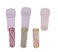 3 x Glass Twisted Filter Tips Bundle - Reusable Borosilicate Glass Mouthpieces - 7-Hole 9mm - Easy to Clean - Multiple Colourways (3pc) - Red/Green/Yellow/White/Blue