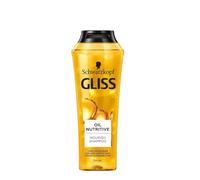 3 x Gliss Kur Shampoo "Oil Nutritive" - for Longer, Split-Endless Hair - 250 ml