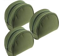 3 X Green Fishing Reel Cases For Coarse Carp Fishing Reels Tackle NGT
