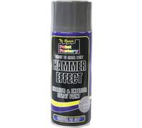 3 x Grey Direct to Metal Hammer Effect Spray Paint 400ml