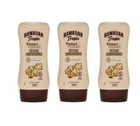 3 x Hawaiian Tropic Protect & Hydrate Protective Sun Lotion SPF 30 180ml