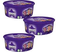 3 x Heroes Chocolate Tub 550g Perfect For This Christmas
