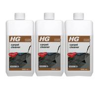 3 x HG Carpet & Upholstery Cleaner and Removes Dirt Stain - 1 Litres