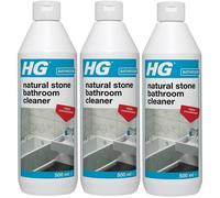3 x HG Natural Stone Bathroom Cleaner 500ml