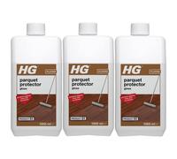 3 x HG Parquet Protector Gloss (Product 51) - 1 Litre