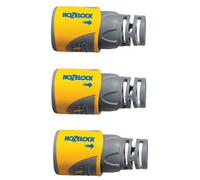 3 X Hozelock 2050 Garden Hose End Connector 1/2In 12.5mm Fitting