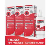 3 x Hycosan Extra Preservative-Free Lubricating Eye Drops 7.5ml