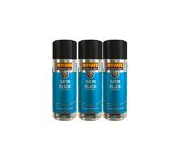 3 x Hycote Satin Black Spray Paint Aerosol Car Multi-Purpose Preparation 400ML
