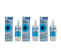 3 x Hylo Comod Eye Drops 10ml - FREE SHIPPING