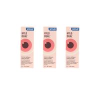 3 x Hylo Dual Eye Drops 10ml - FREE SHIPPING