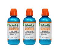 3 x Icy Mint 500 Ml The Breath Co Fresh Breath Oral Rinse