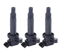 3 x Ignition Coil Pack Compatible for Citroen C1 for Peugeot 107 108 Ignition Coil for Auris Avensis Aygo Celica Corolla RVA4 Replace 90919-02239, 90080-19015, 90080-19019