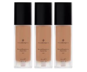 3 x Illamasqua Beyond Foundation Shade DR1 30ml