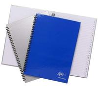 3 X Index A-Z Twinwire A4 Notebook 80 Sheets