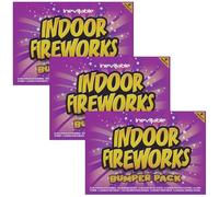 3 x Indoor Fireworks Selection Packs - A Collection of 8 different Nostalgic Novelty Pyrotechnics - CAT F1 Low Hazard