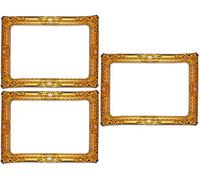 3 x Inflatable Picture Frame 80cm x 60cm Photo Booth Selfie Frames for Wedding Celebrations Birthday Parties