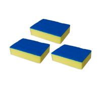 (3 x Interchangeable Head) Replacement Accessories Pack Scourer Head - KCT Telescopic Household Cleaner