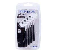 2x Interprox Plus XX-Maxi Black Interdental Brushes - 8 Pieces